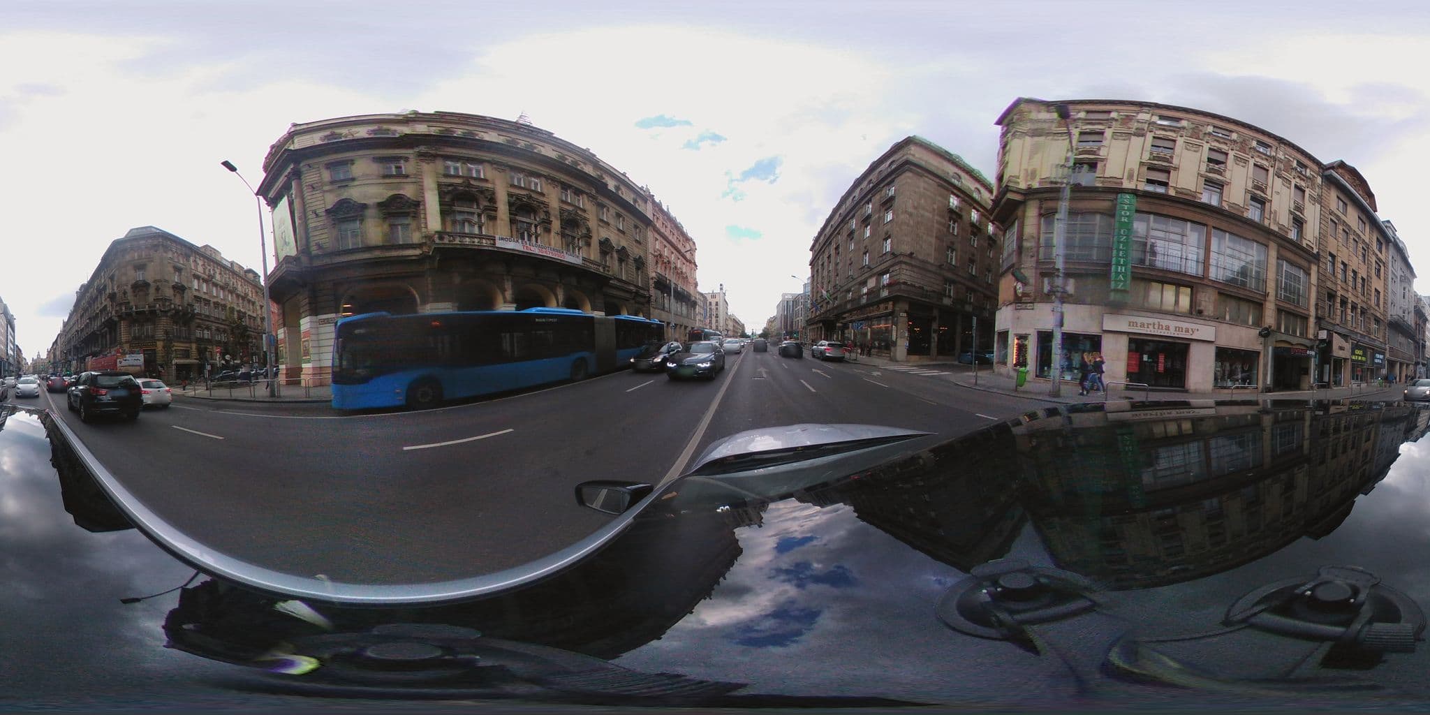 Street view near Budapest Apartment Black & White, Palotanegyed — © kami911 (CC BY-SA · Mapillary)