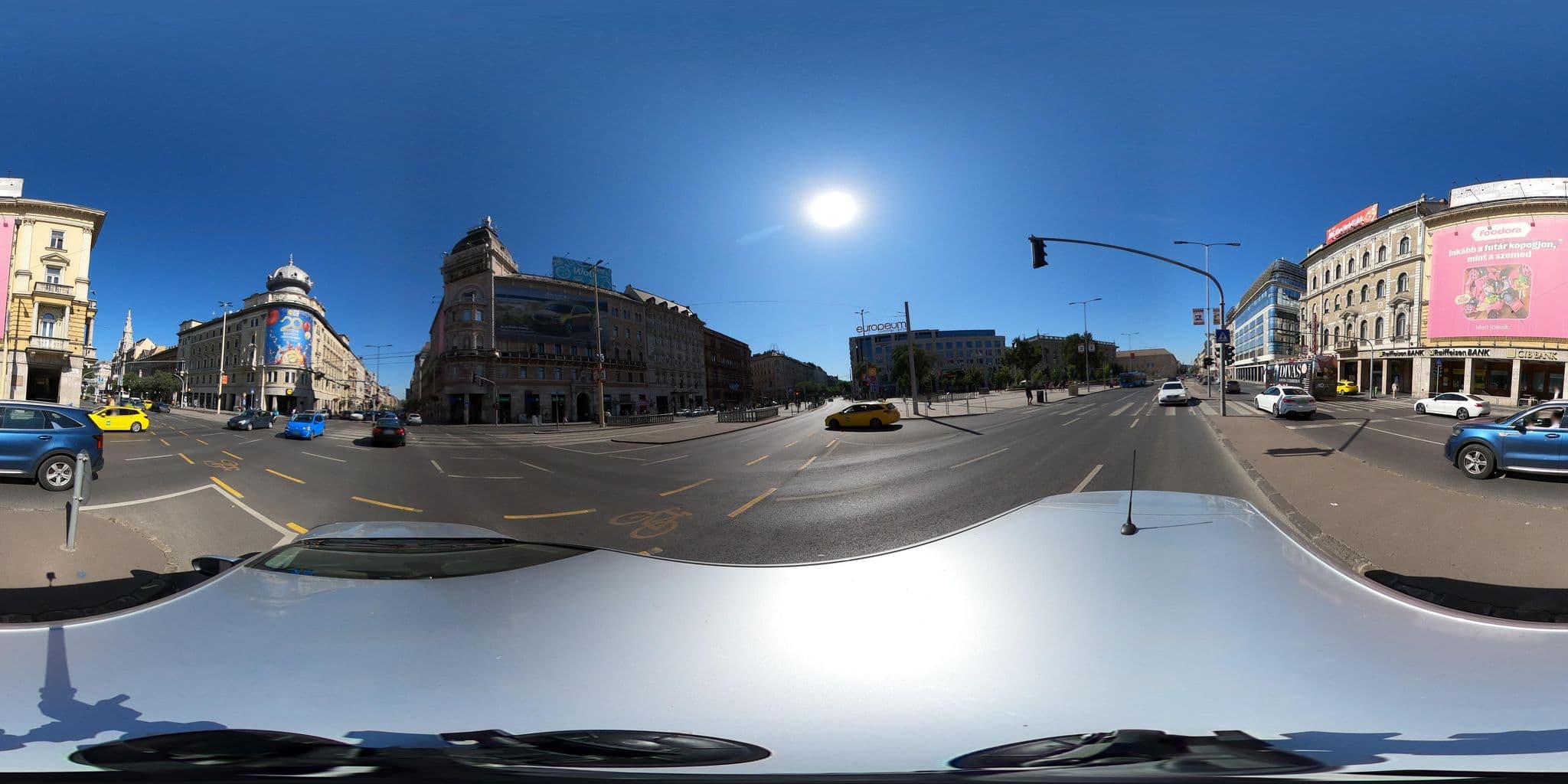 Street view near Nightingale Mini Hotel, Csarnoknegyed — © vst (CC BY-SA · Mapillary)