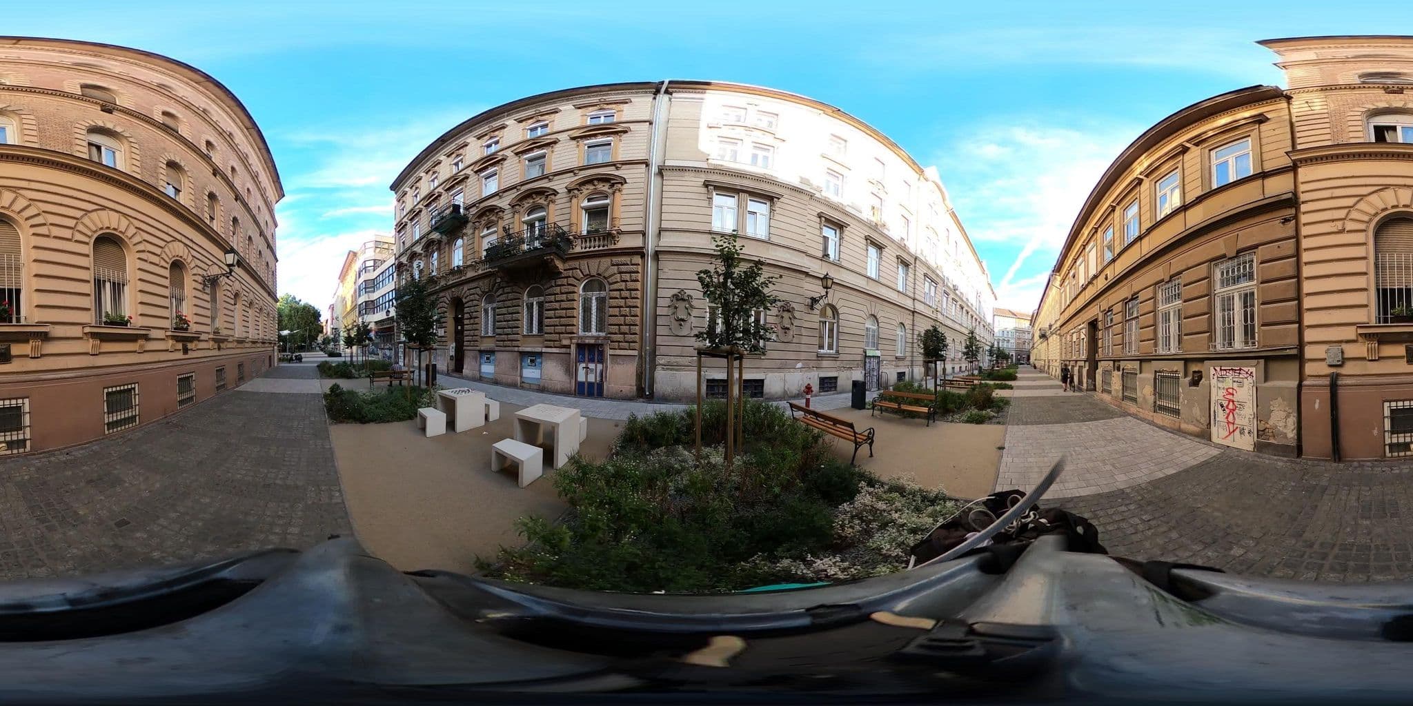 Street view near Happy Home, Erzsébetváros — © grozsa11 (CC BY-SA · Mapillary)