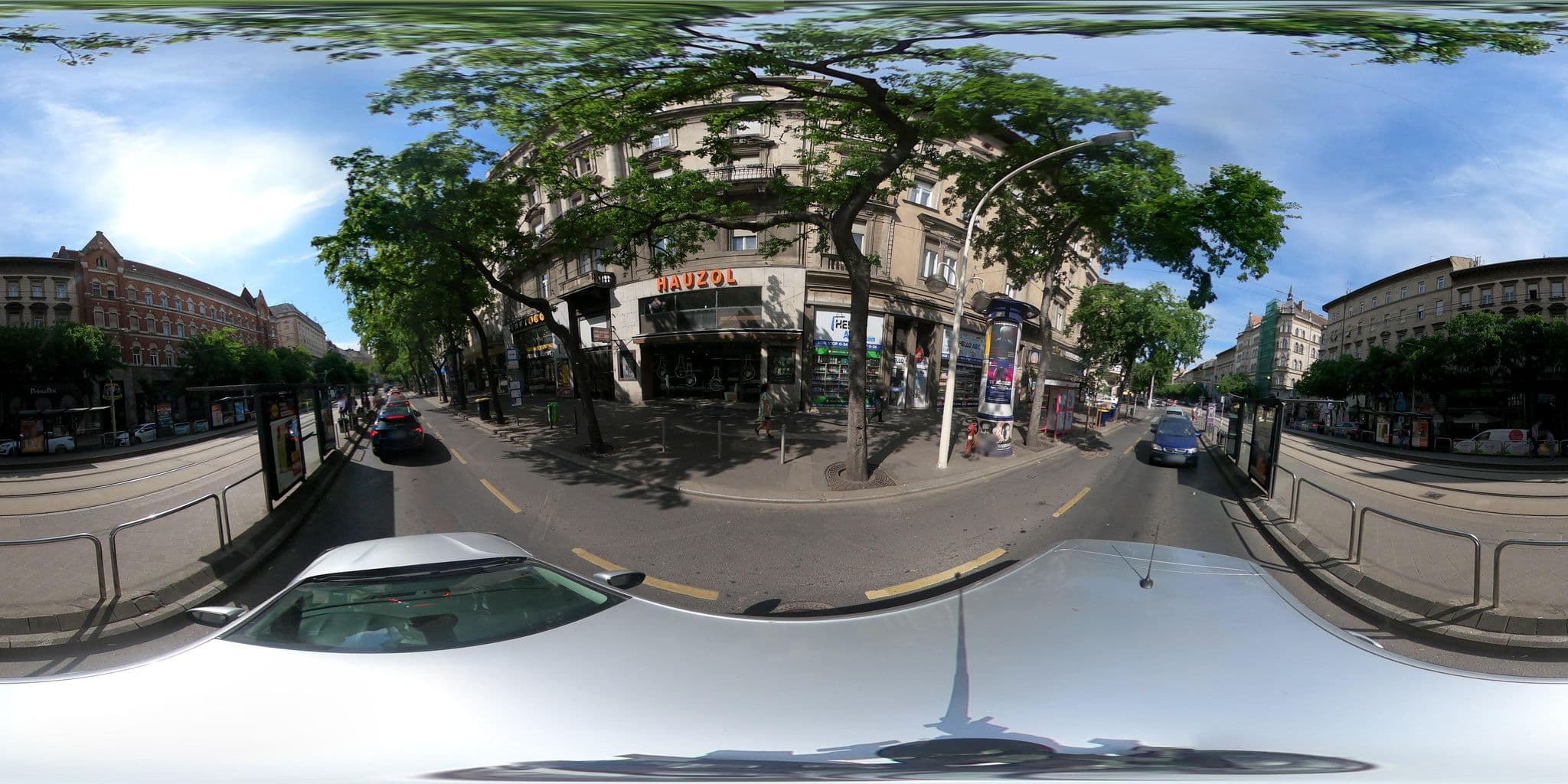 Street view near Mini House-Hostel Budapest, Erzsébetváros — © vst (CC BY-SA · Mapillary)