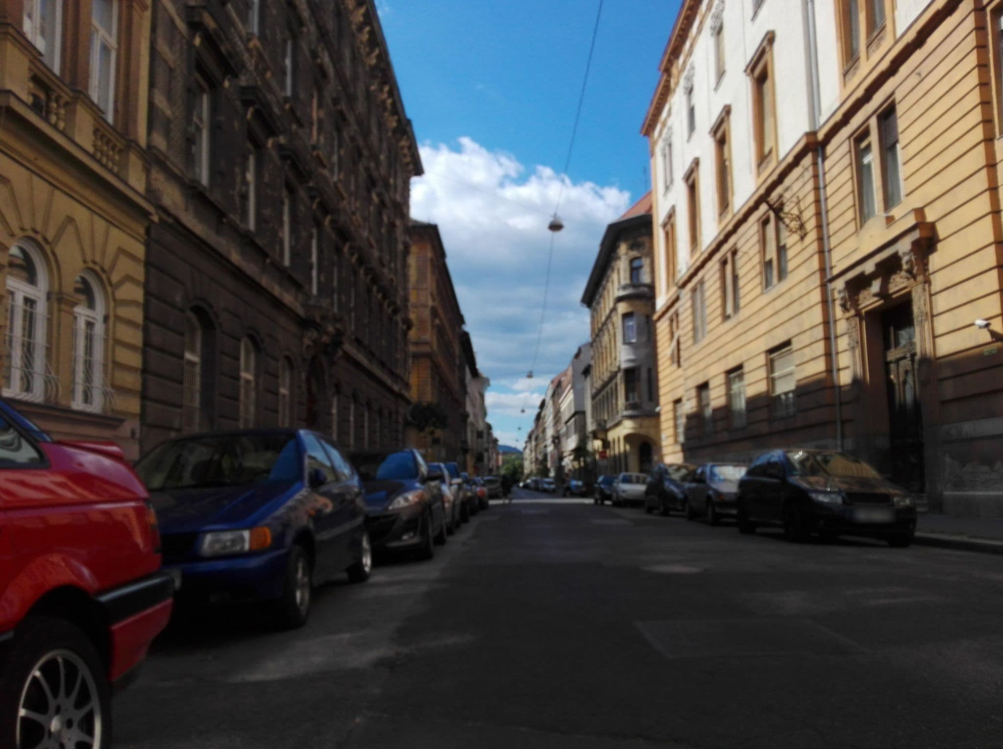 Street view near Csengery Apartment, Budapest VI. kerület — © burgekk0 (CC BY-SA · Mapillary)