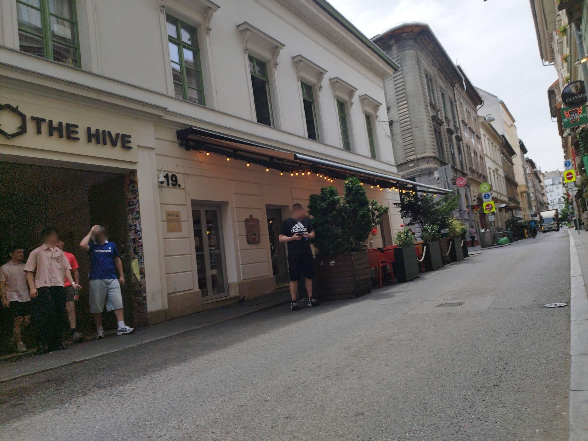 Street view near Dob Twenty Rooms, Palotanegyed — © grozsa11 (CC BY-SA · Mapillary)