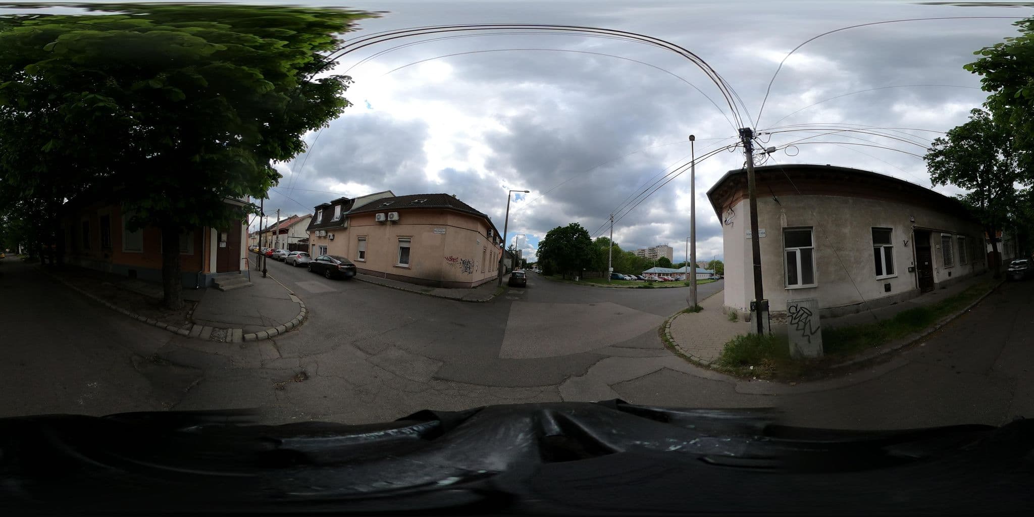 Street view near Jade Panzion, Budapest XIX. kerület — © grozsa11 (CC BY-SA · Mapillary)