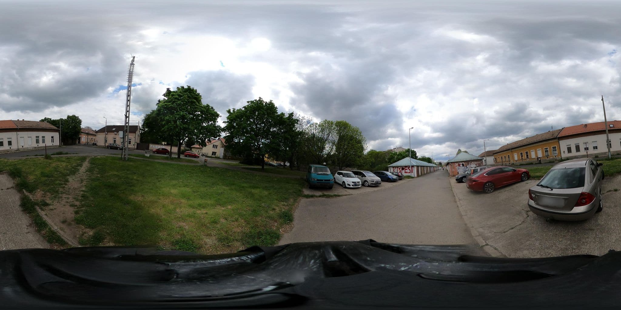 Street view near Hotel Jade, Budapest XIX. kerület — © grozsa11 (CC BY-SA · Mapillary)