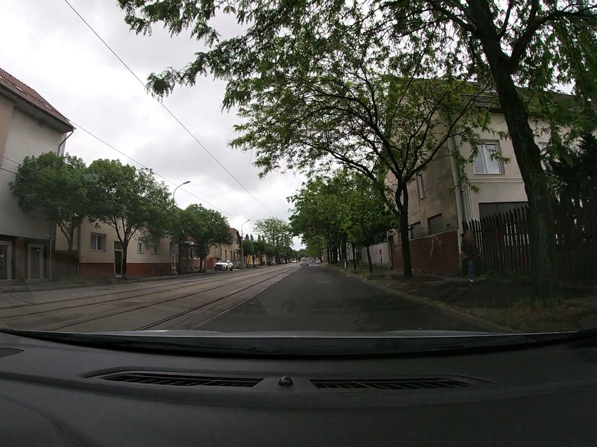 Street view near Red Locomotive Apartment, Budapest XIX. kerület — © vst (CC BY-SA · Mapillary)