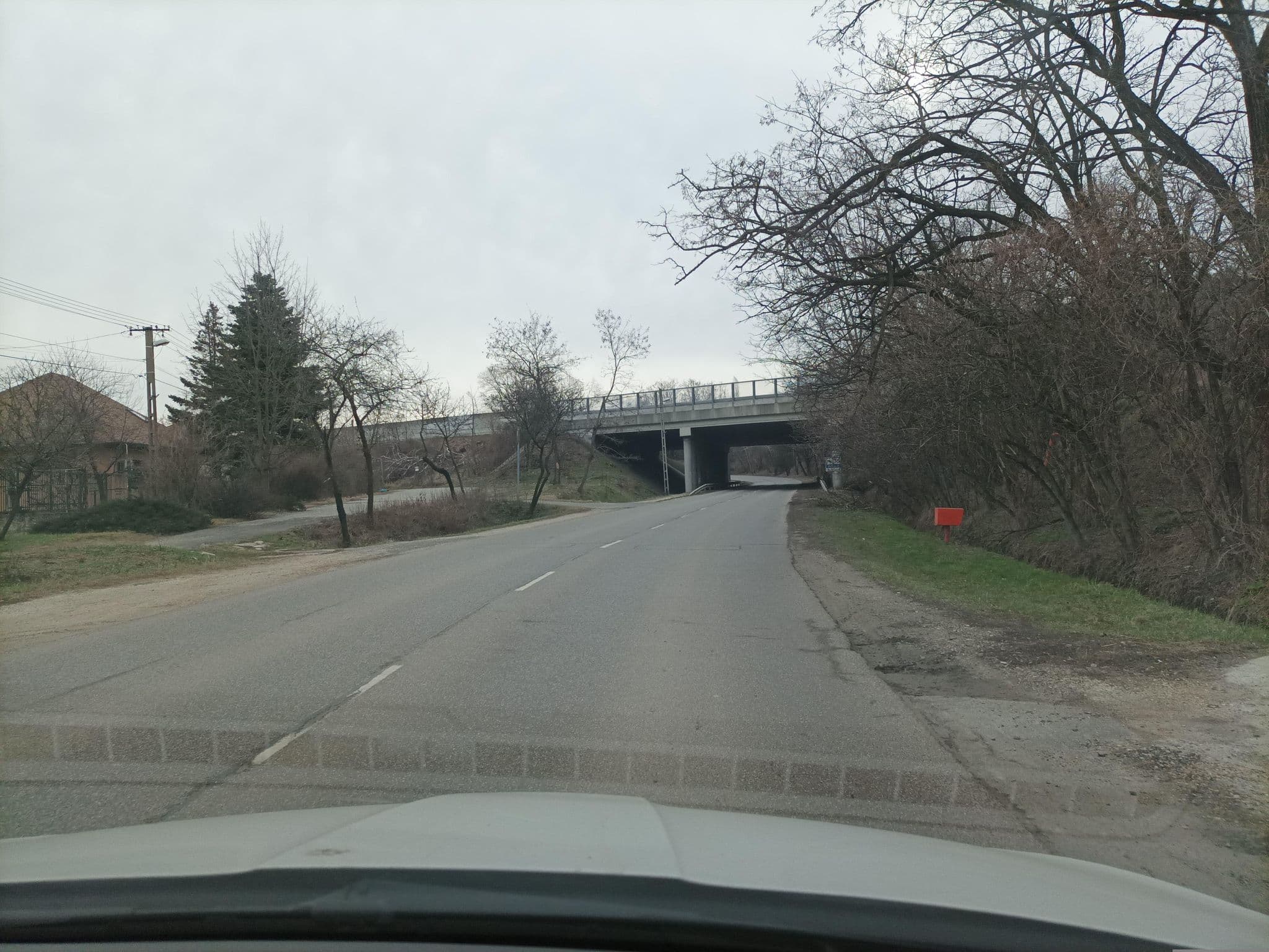 Street view near Laguna Panzio, Mogyoród — © mkpest2 (CC BY-SA · Mapillary)