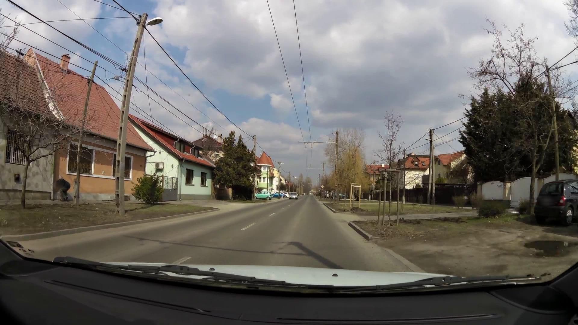 Street view near Zugló Apartman Hostel Budapest, Rákosszentmihály — © andreas2 (CC BY-SA · Mapillary)