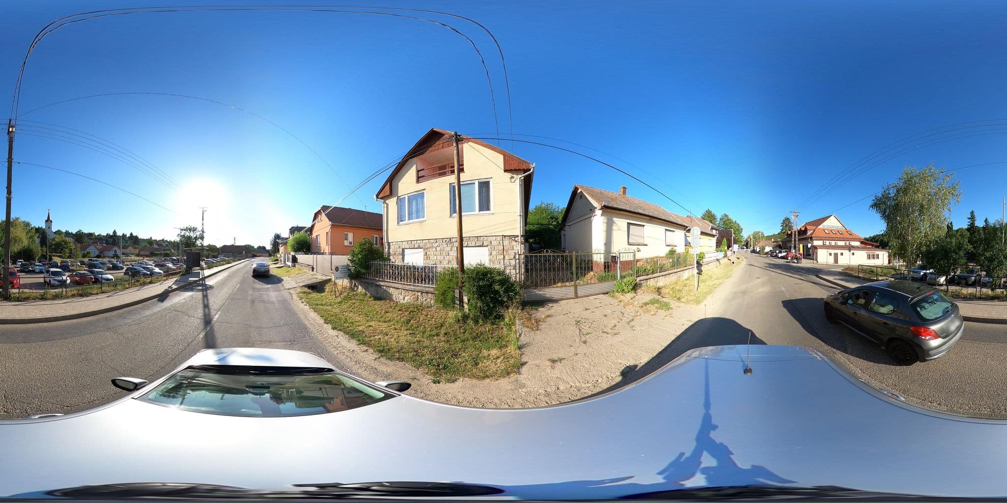 Street view near Tavi-fészek Panzió, Rétság — © vst (CC BY-SA · Mapillary)