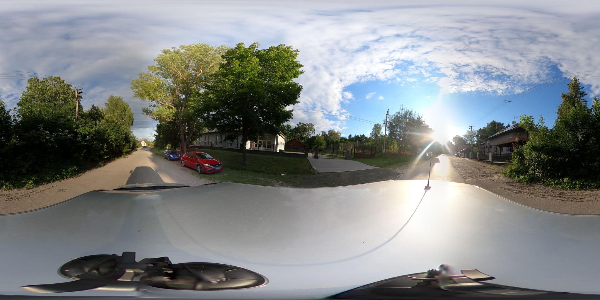 Street view near Play Wellnes Panzió, Diósjenő — © vst (CC BY-SA · Mapillary)