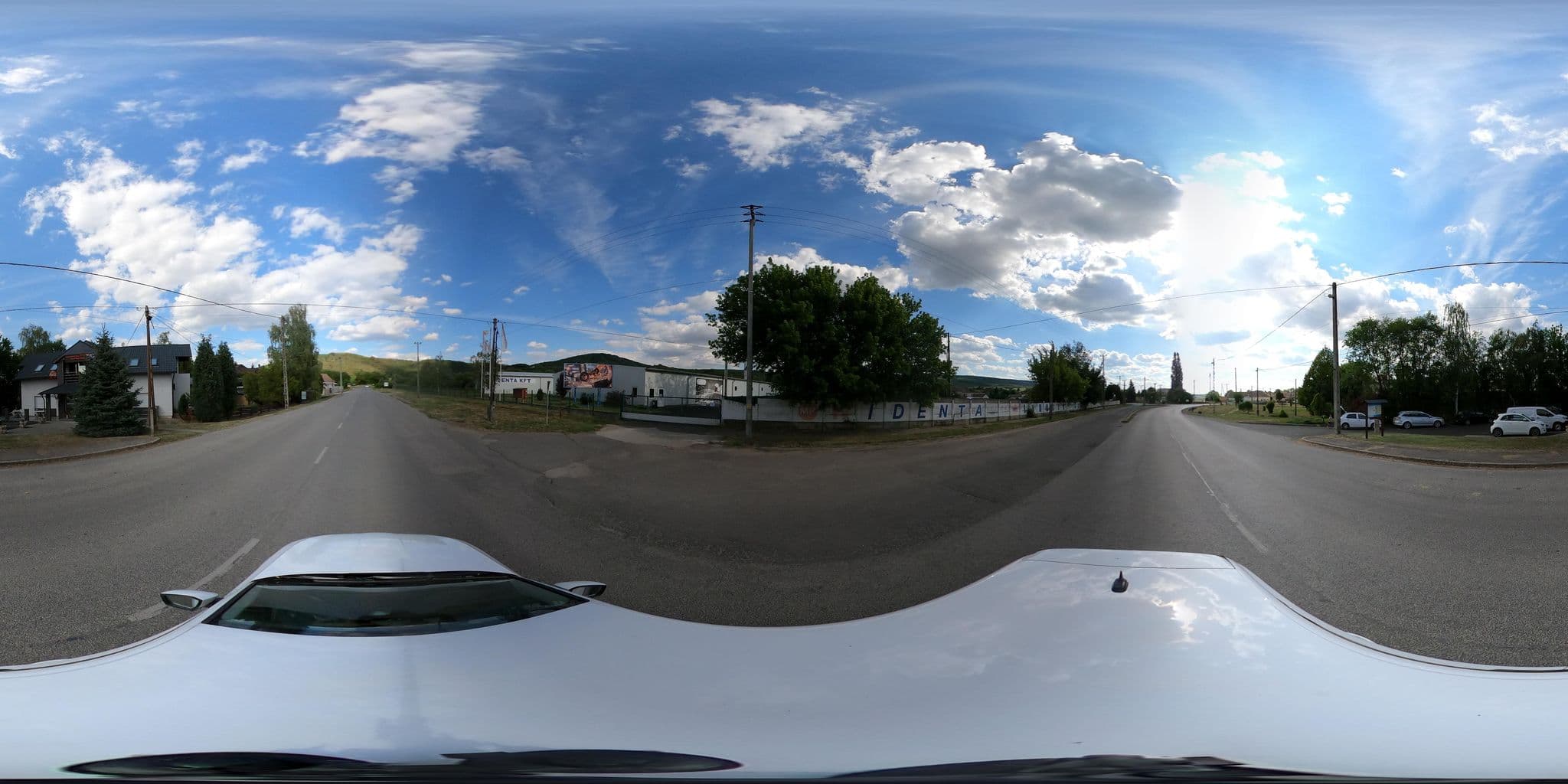 Street view near Faradt Vandor Panzio, Romhány — © vst (CC BY-SA · Mapillary)