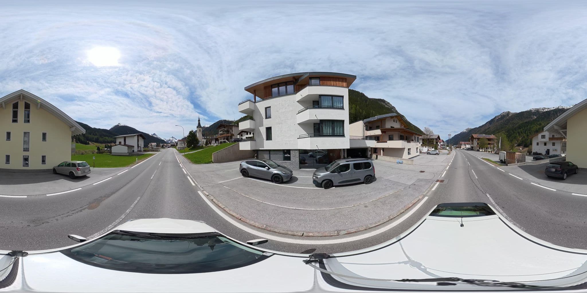 Street view near Haus Thomas, Ischgl