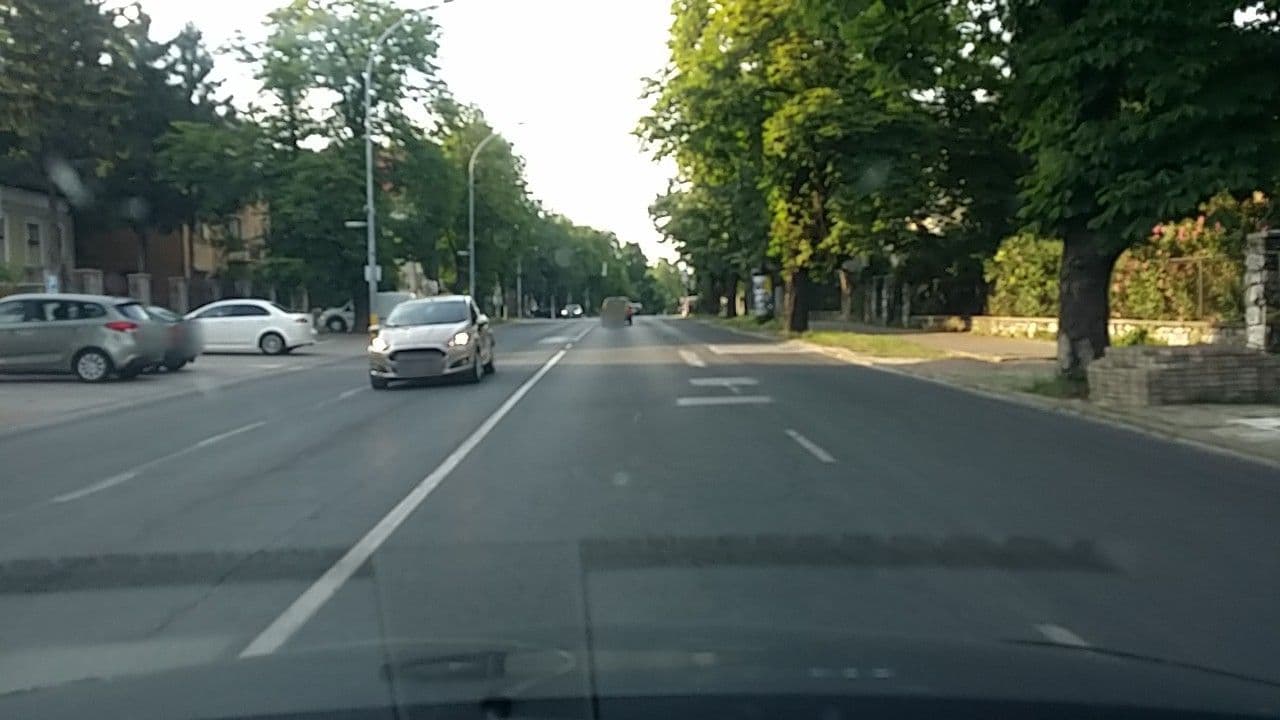 Street view near City Hotel Miskolc, Miskolc — © vst (CC BY-SA · Mapillary)