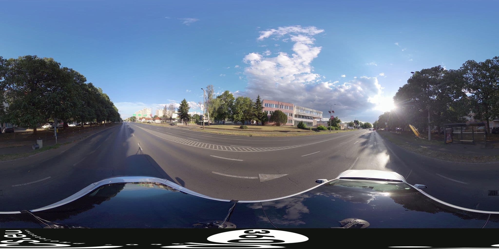 Street view near Nidius Apartment, Debrecen — © jipx (CC BY-SA · Mapillary)