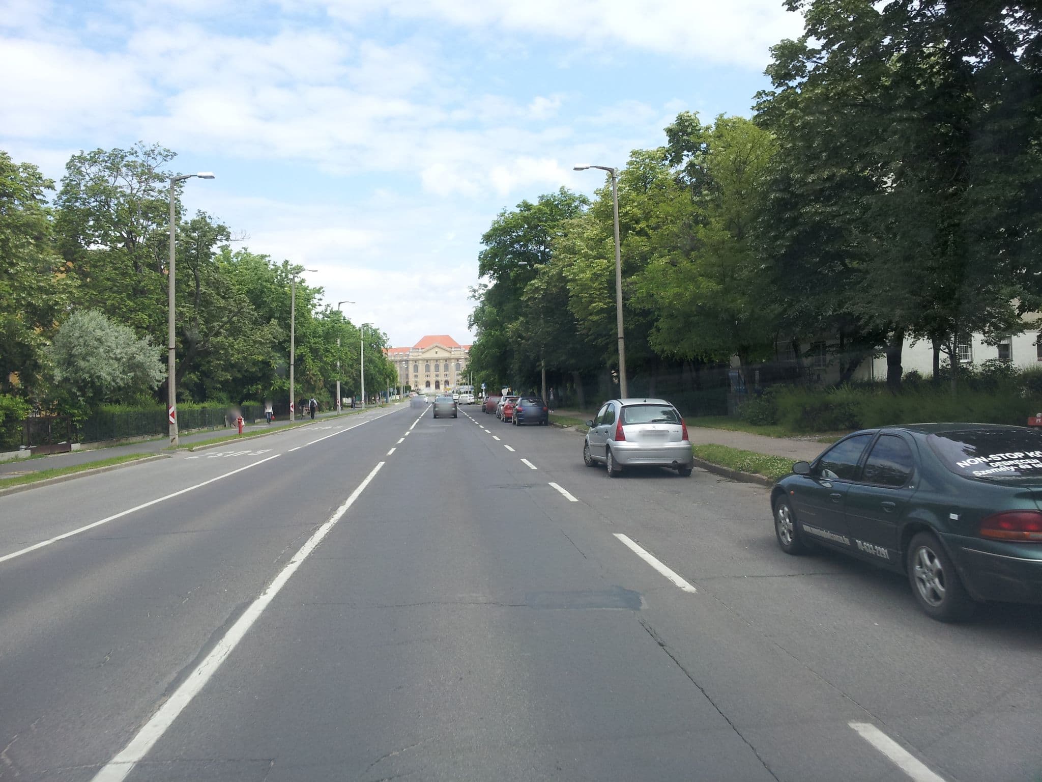Street view near Home Apartman Debrecen, Debrecen — © kolesajr (CC BY-SA · Mapillary)