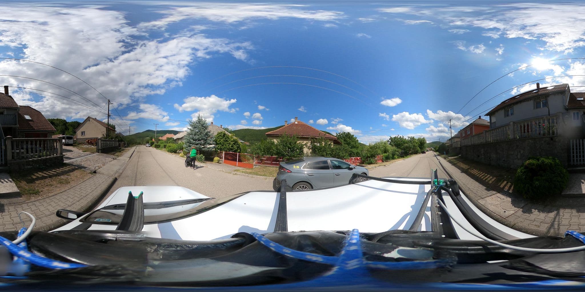 Street view near Holló Panzió, Gönc — © grozsa11 (CC BY-SA · Mapillary)