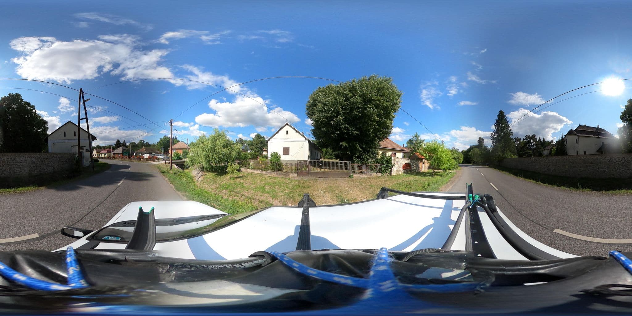 Street view near Hotel Melczer Varkastely, Keked, Gönc — © grozsa11 (CC BY-SA · Mapillary)