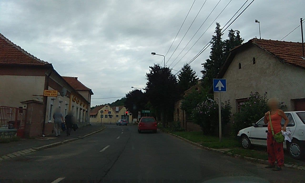 Street view near Torkolat Panzió, Tokaj — © ricike78 (CC BY-SA · Mapillary)
