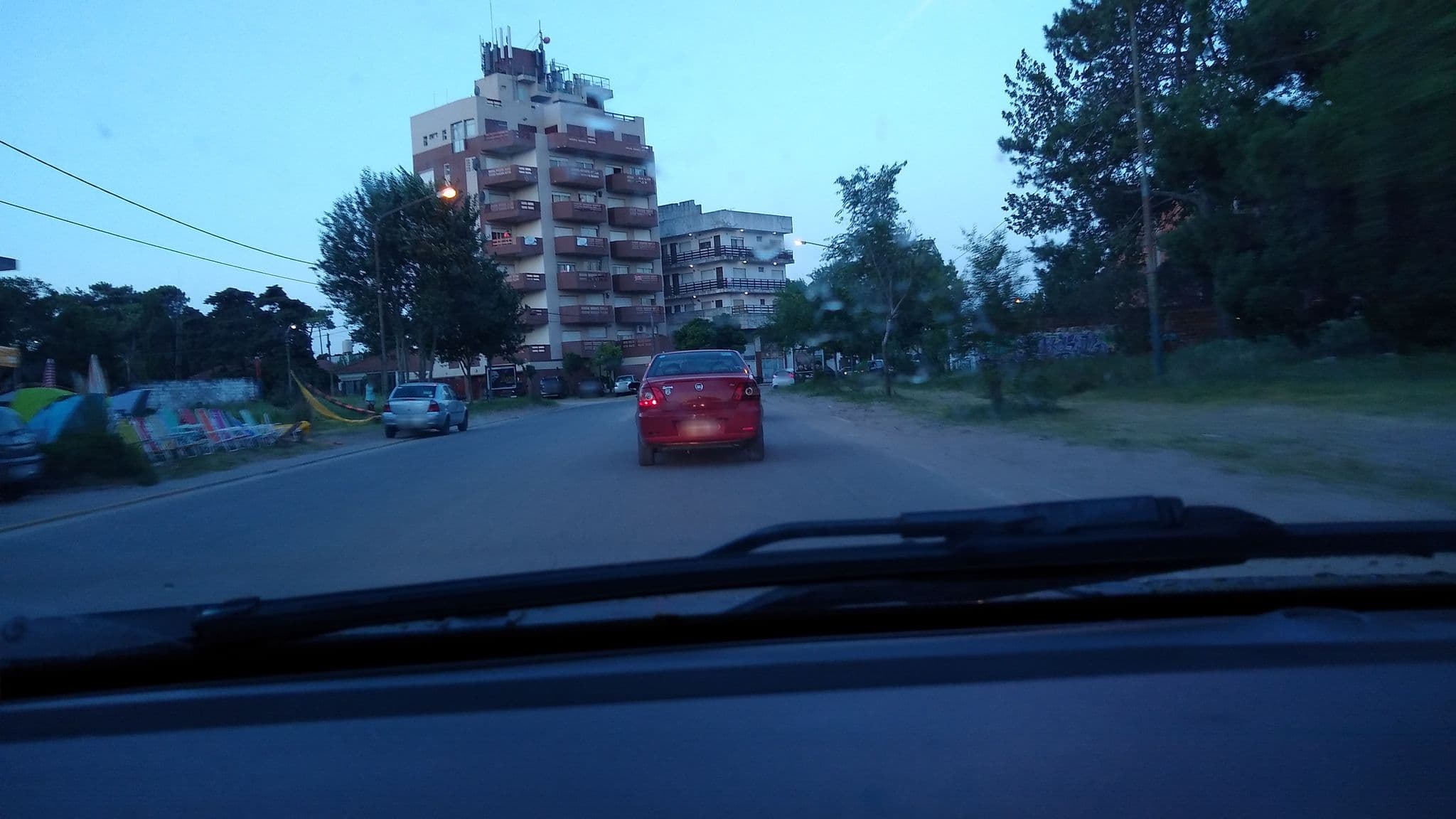 Street view near Hosteria del Sur, Villa Gesell — © lggadea (CC BY-SA · Mapillary)