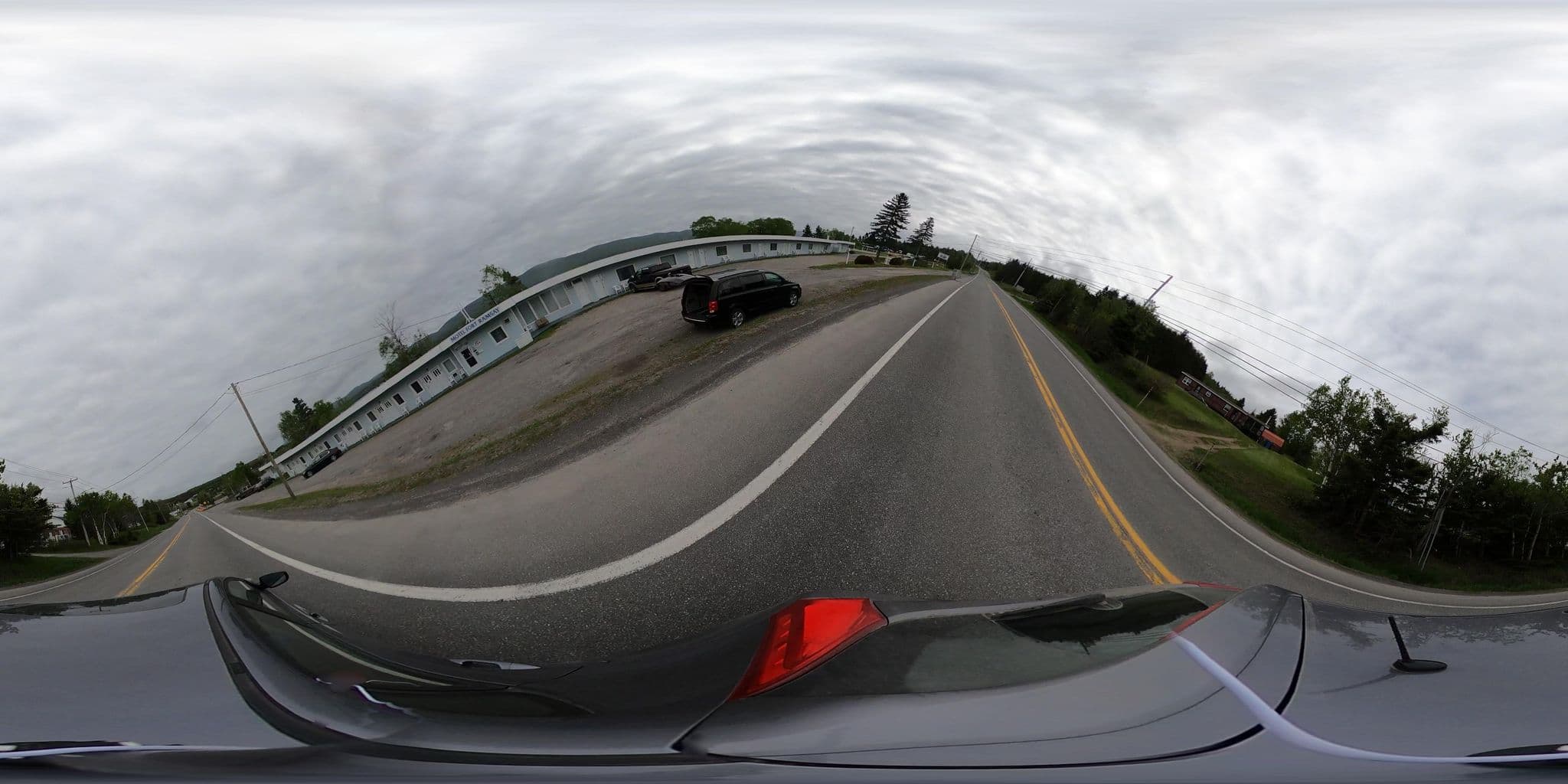 Street view near Motel & Camping Fort Ramsay, Gaspé — © CorenitnL (CC BY-SA · Mapillary)