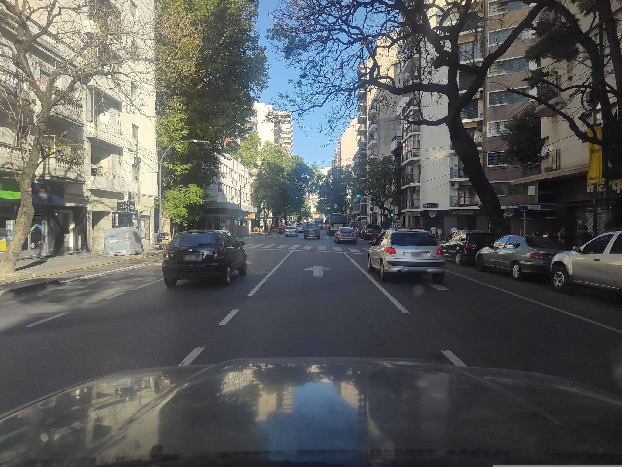 Street view near Amable Hostel, Colegiales — © andresduhour (CC BY-SA · Mapillary)