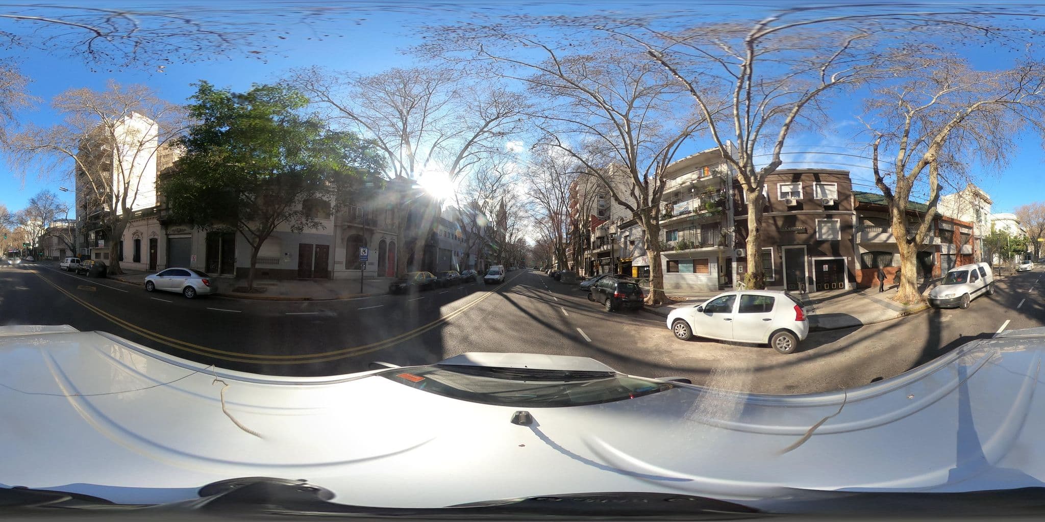 Street view near Hotel San Carlos, Boedo — © kaart_360 (CC BY-SA · Mapillary)