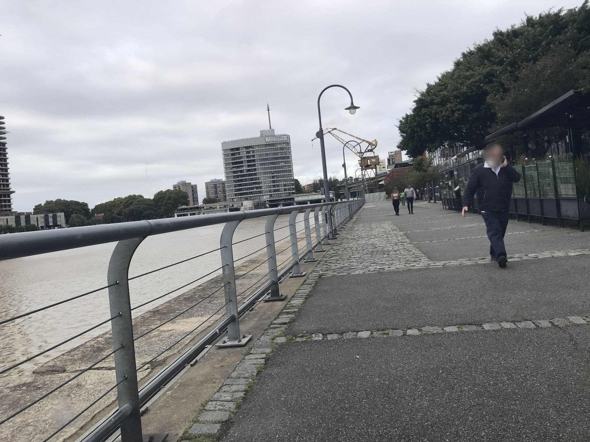 Street view near Airbnb Rio Darsena Sur, Buenos Aires — © miguel_andrade (CC BY-SA · Mapillary)