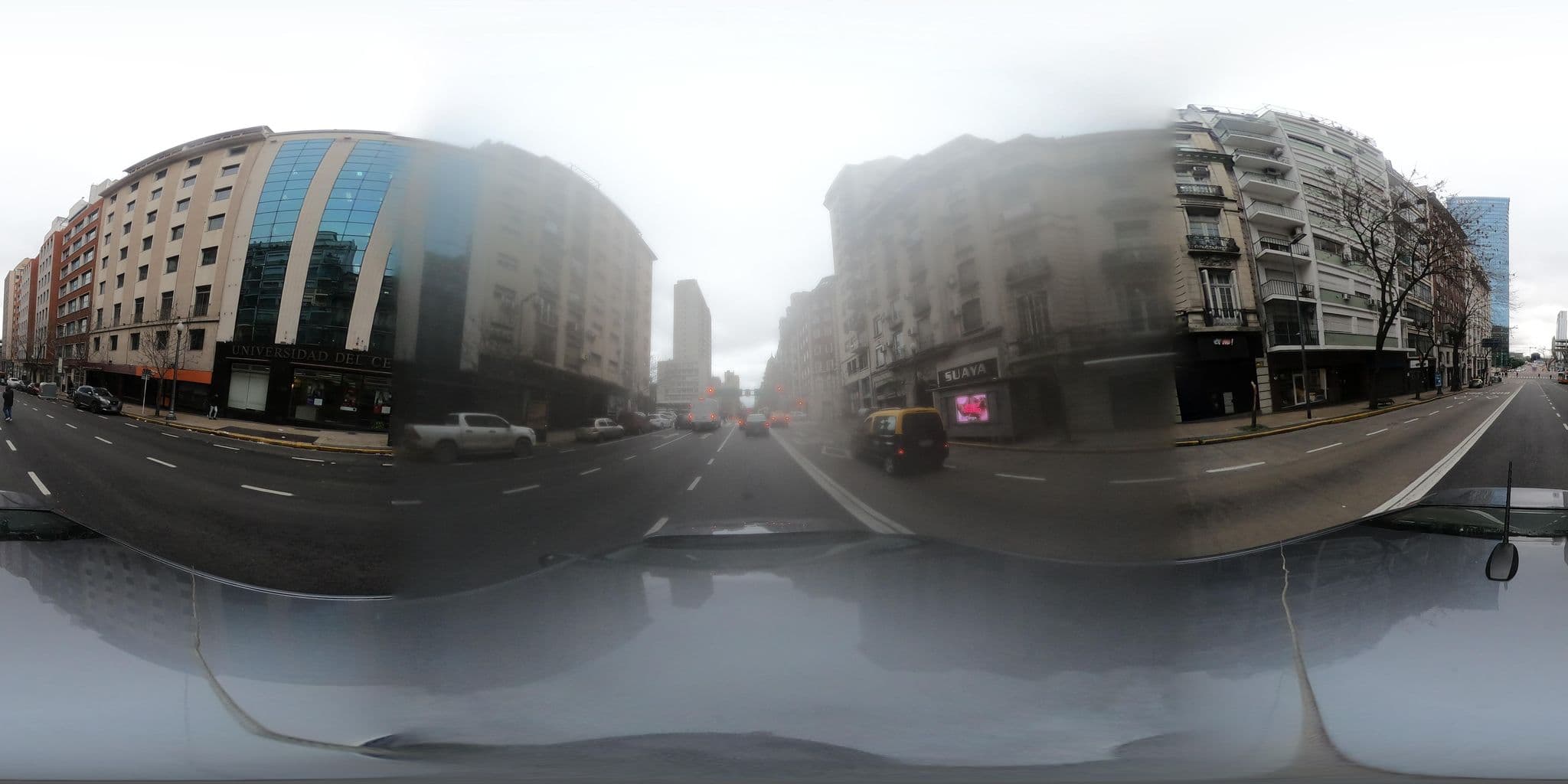 Street view near Hotel Ushuaia, Buenos Aires — © kaart_360 (CC BY-SA · Mapillary)