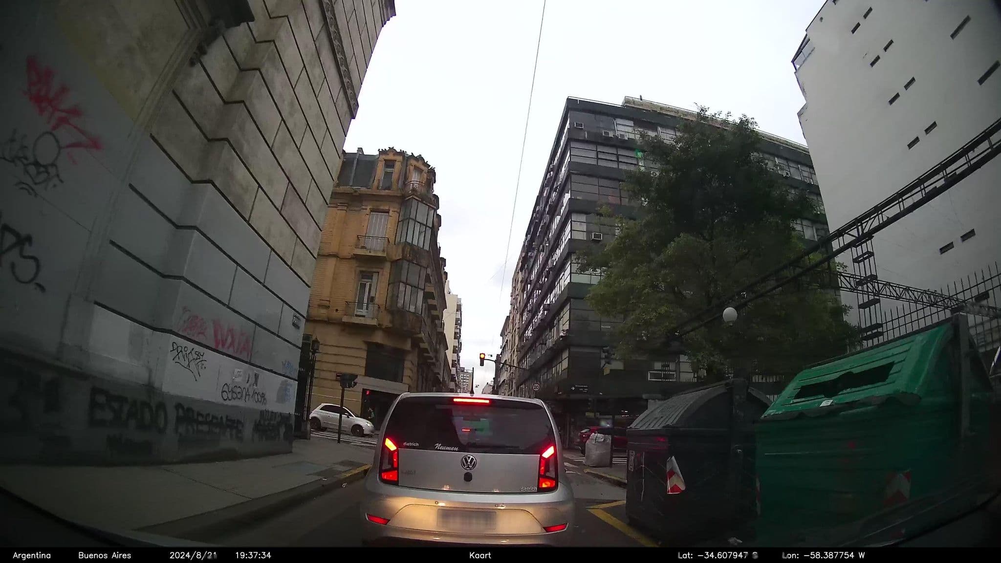 Street view near Hotel Duomi, Balvanera — © kaartcam (CC BY-SA · Mapillary)