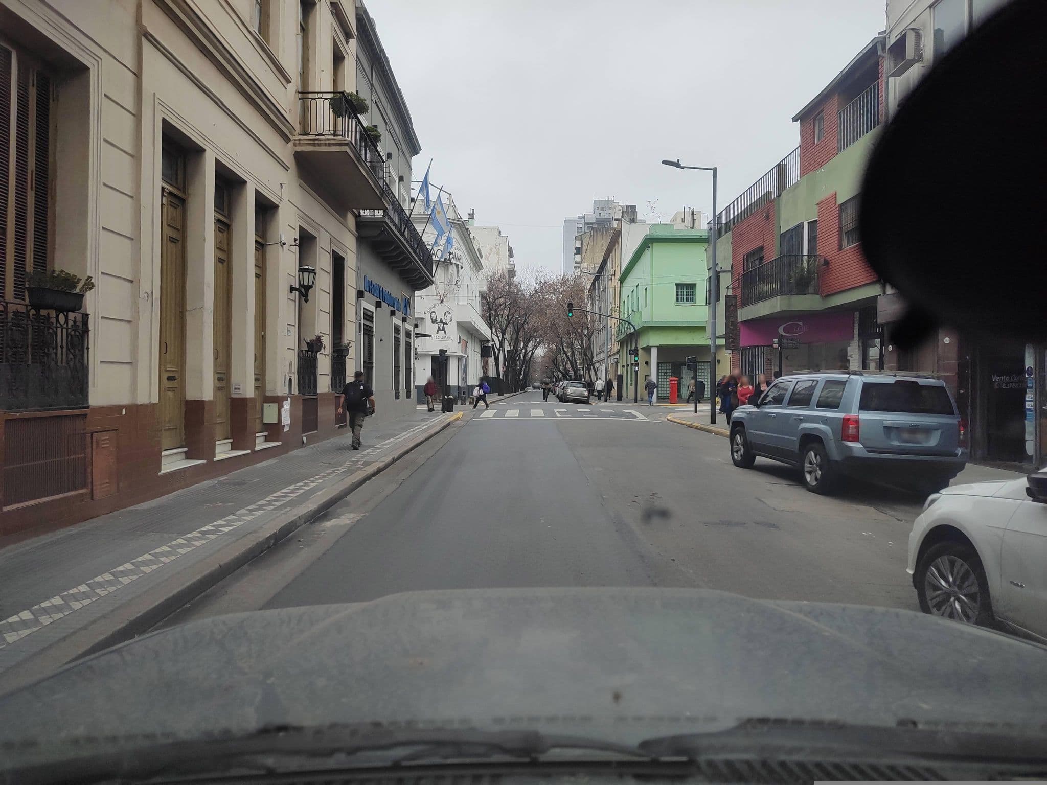 Street view near Tango y Bandoneon, Buenos Aires — © andresduhour (CC BY-SA · Mapillary)
