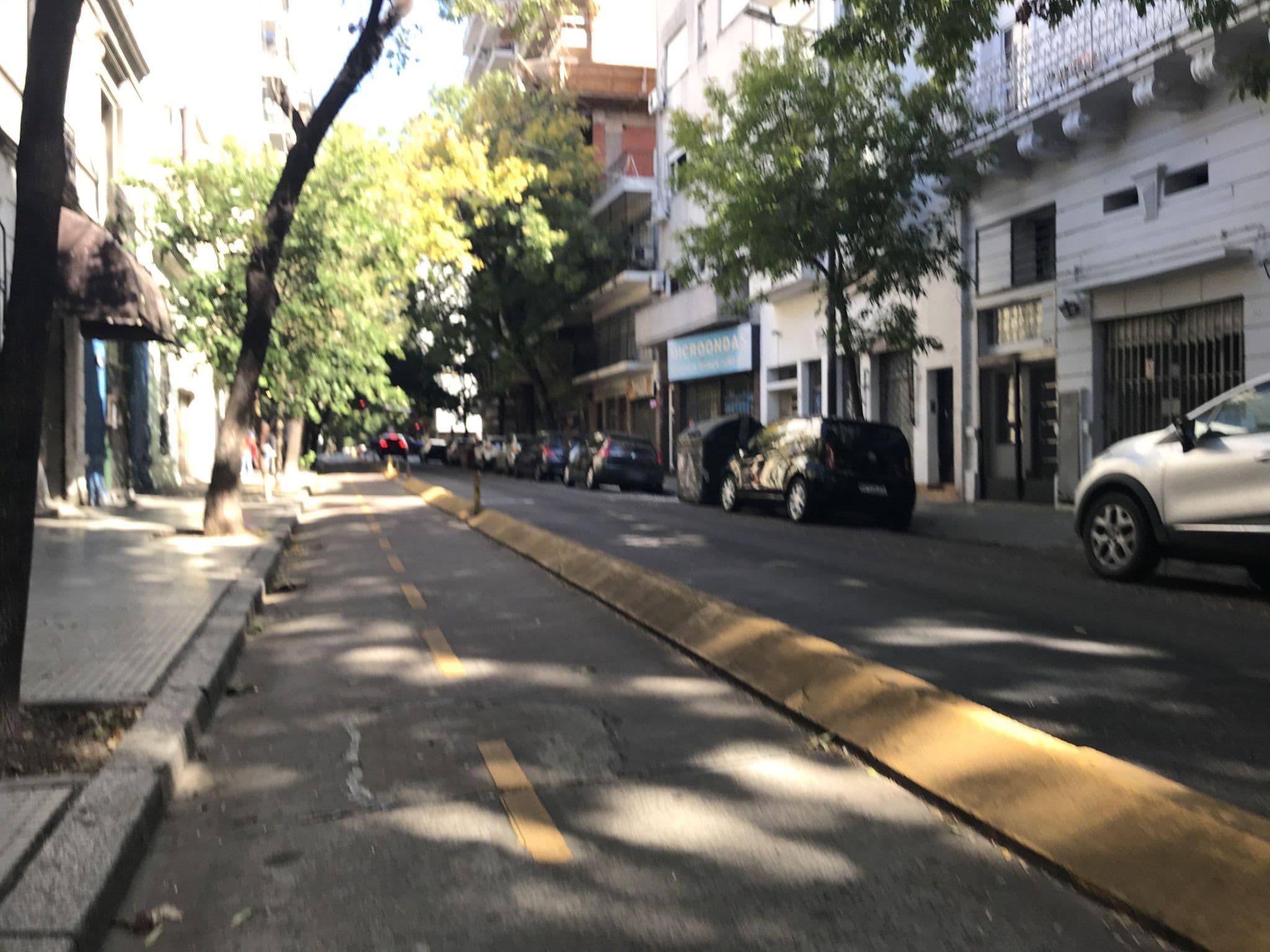 Street view near Hotel Chubut, Balvanera — © miguel_andrade (CC BY-SA · Mapillary)