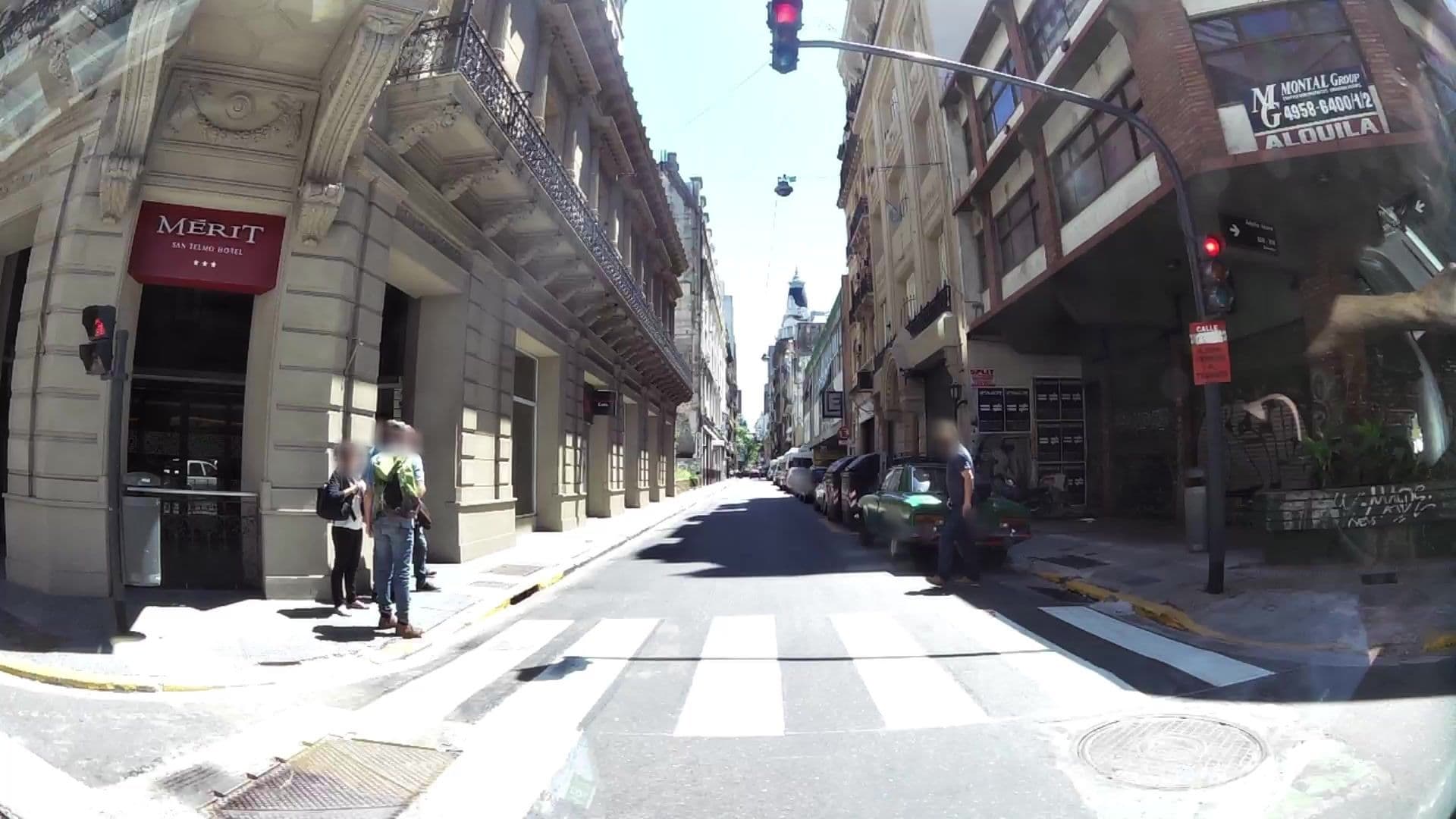 Street view near Hotel Mérit, Buenos Aires — © kaartcam (CC BY-SA · Mapillary)