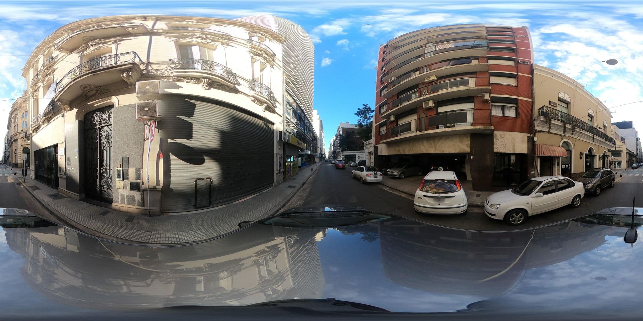 Street view near Hostel Colonial, Buenos Aires — © kaart_360 (CC BY-SA · Mapillary)