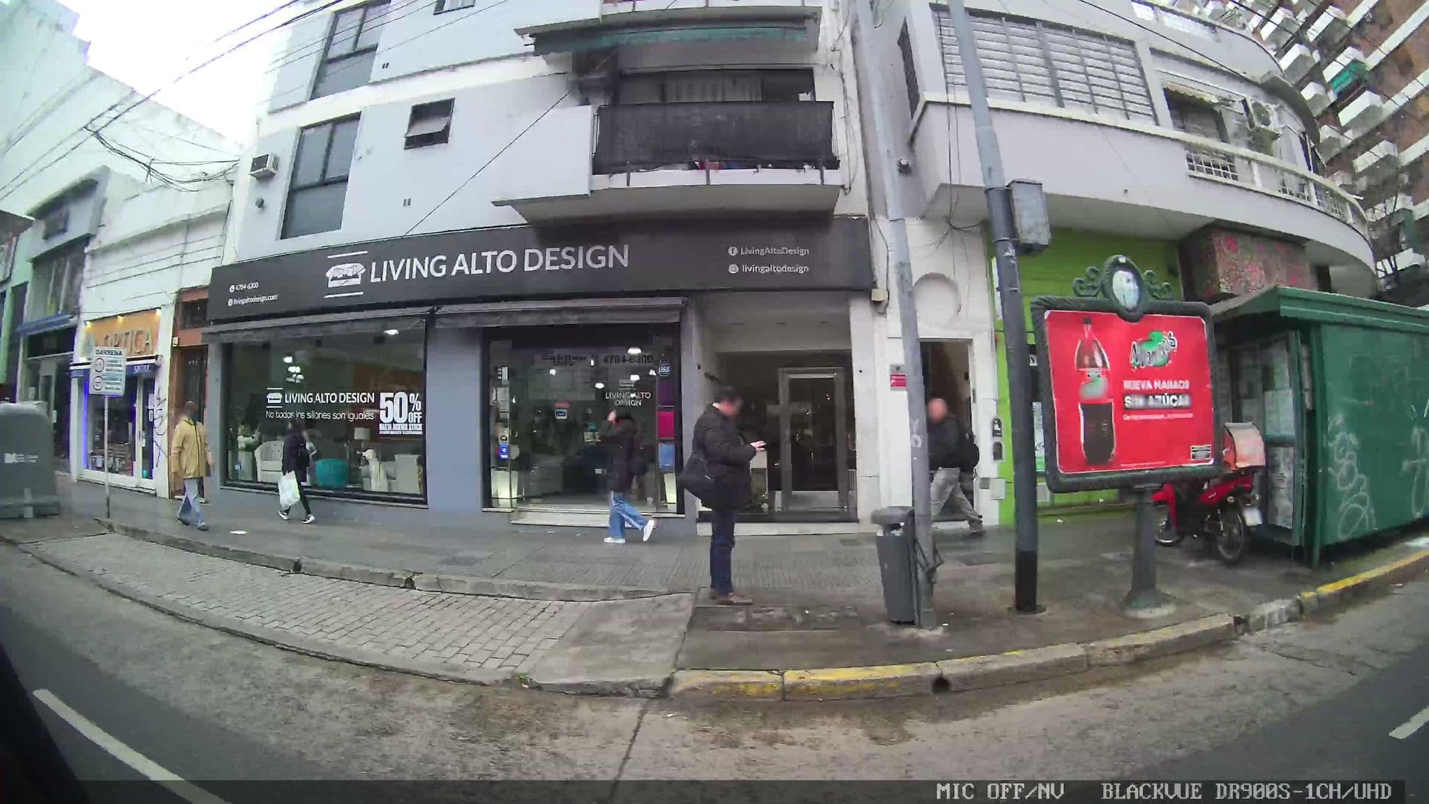 Street view near Hostal la rosada de belgrano, Belgrano — © kaart_3 (CC BY-SA · Mapillary)