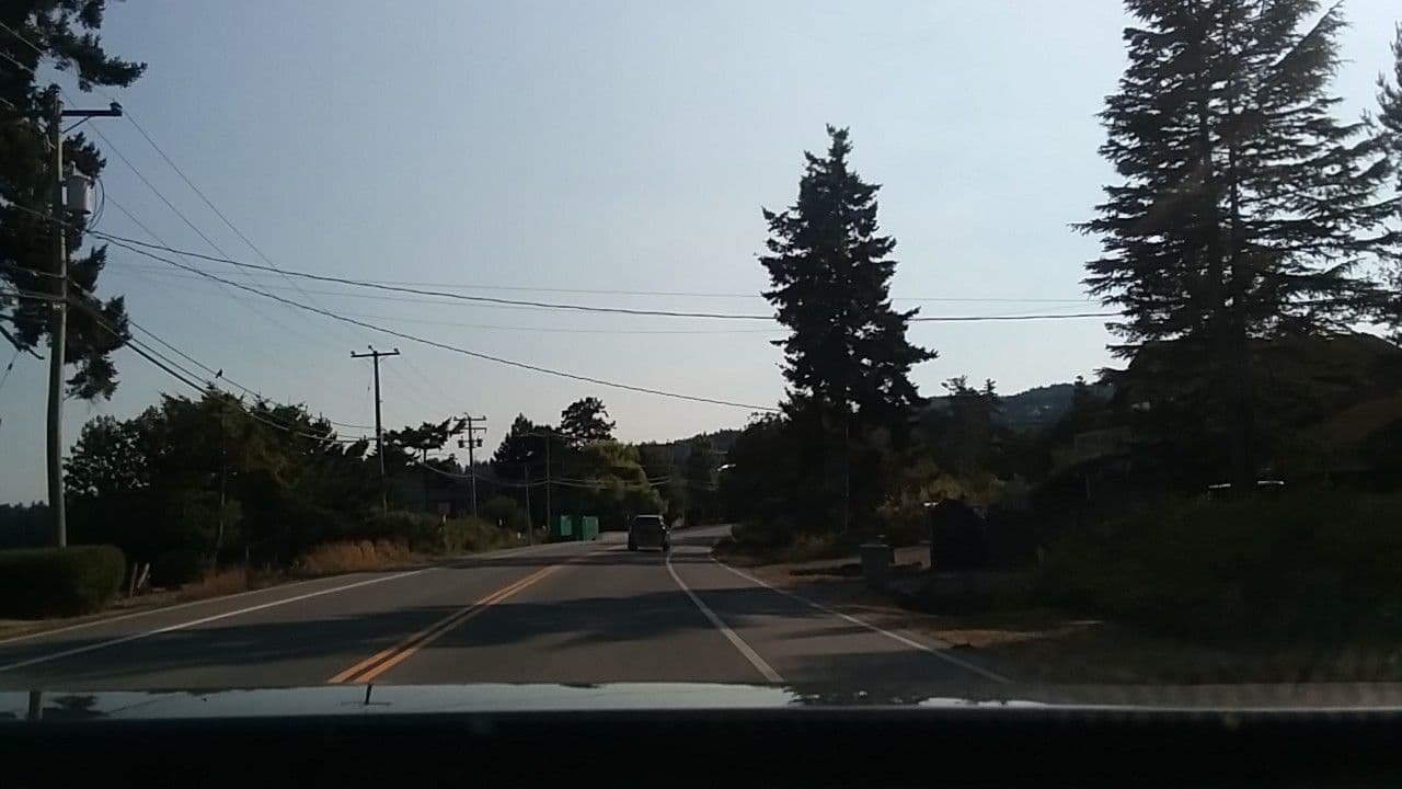 Street view near Salish Sea Beach House, Sidney — © aqua21 (CC BY-SA · Mapillary)