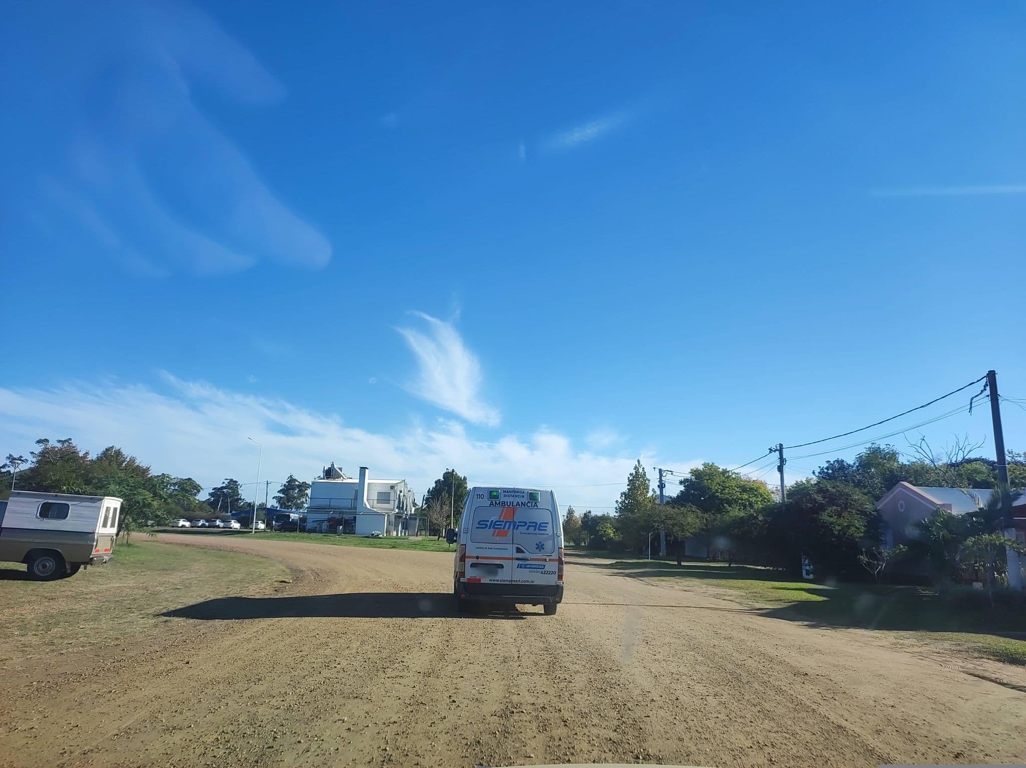 Street view near Bungalows Las Cañitas, Chajarí — © diegokrein (CC BY-SA · Mapillary)