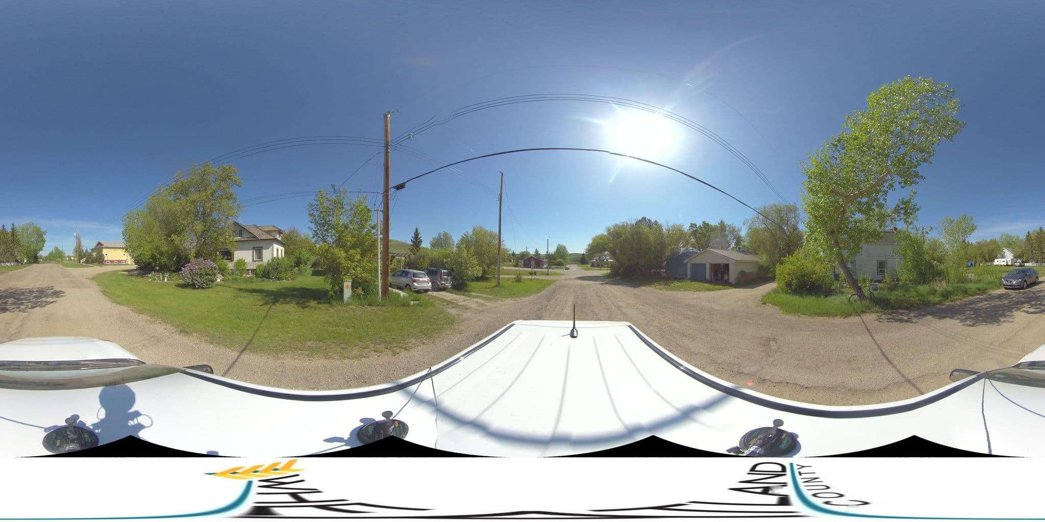 Street view near Rosebud ~ Queen Regent B & B, Drumheller — © KonradGoral (CC BY-SA · Mapillary)