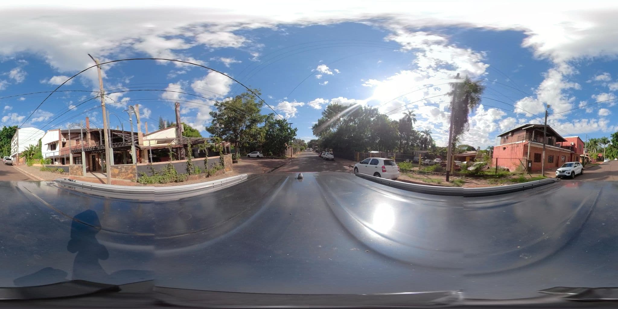 Street view near Passaros Suites Hotel, Puerto Iguazú — © coralfm (CC BY-SA · Mapillary)