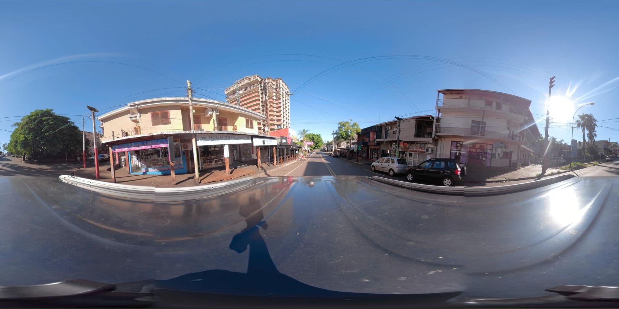 Street view near Hotel 125, Puerto Iguazú — © coralfm (CC BY-SA · Mapillary)