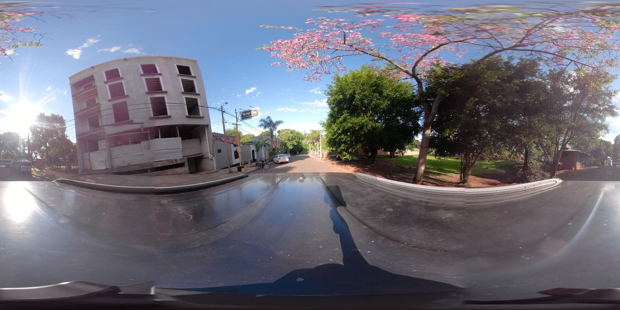 Street view near Hostel Park, Puerto Iguazú — © coralfm (CC BY-SA · Mapillary)