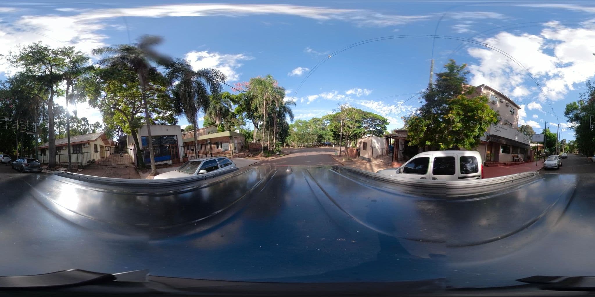 Street view near Hosteria Mola, Puerto Iguazú — © coralfm (CC BY-SA · Mapillary)