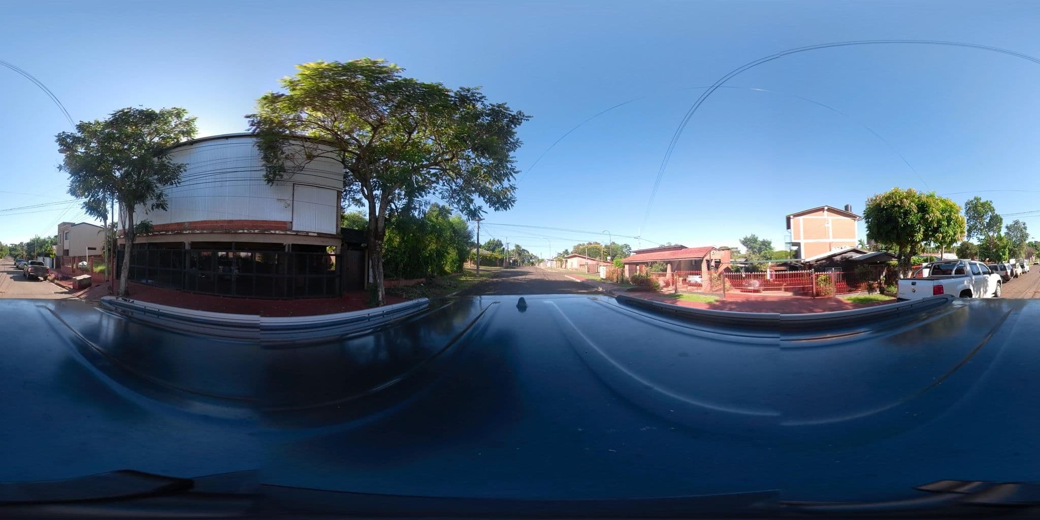 Street view near Cabañas El Hornero, Puerto Iguazú — © coralfm (CC BY-SA · Mapillary)