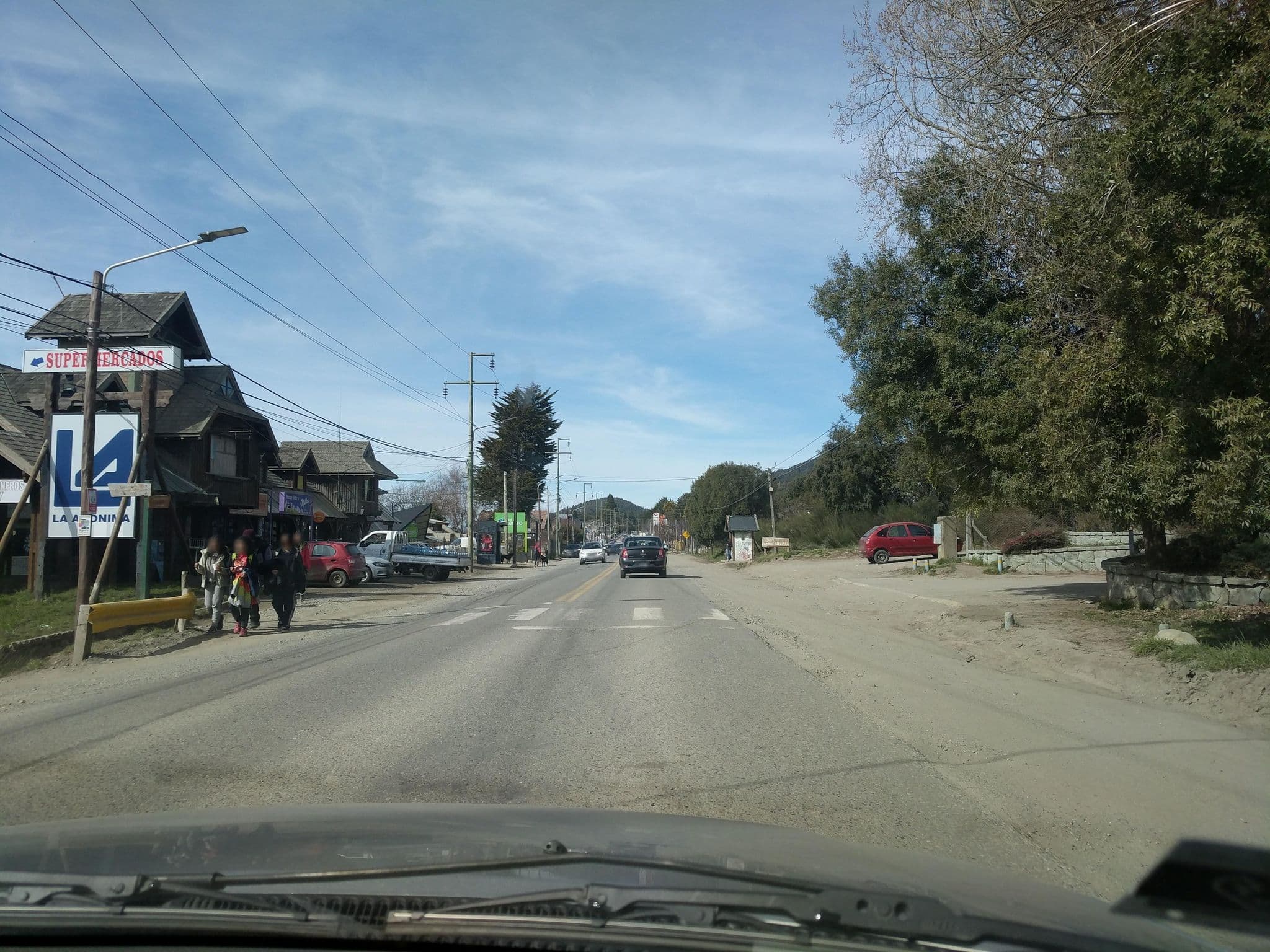 Street view near Del Prado, San Carlos de Bariloche — © zentown (CC BY-SA · Mapillary)