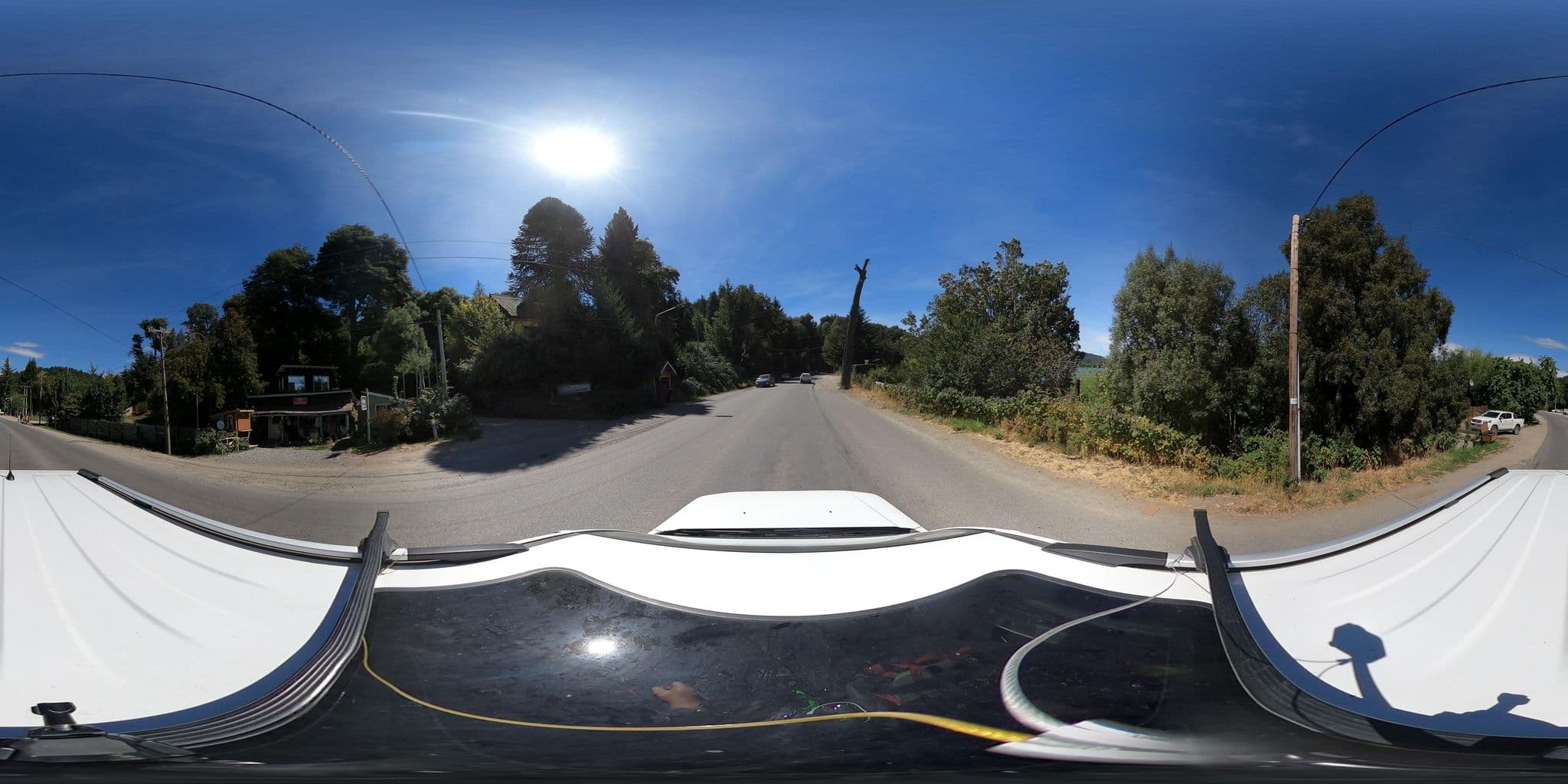 Street view near Los Juncos Patagonian Lake House, San Carlos de Bariloche — © Kaart_Local (CC BY-SA · Mapillary)