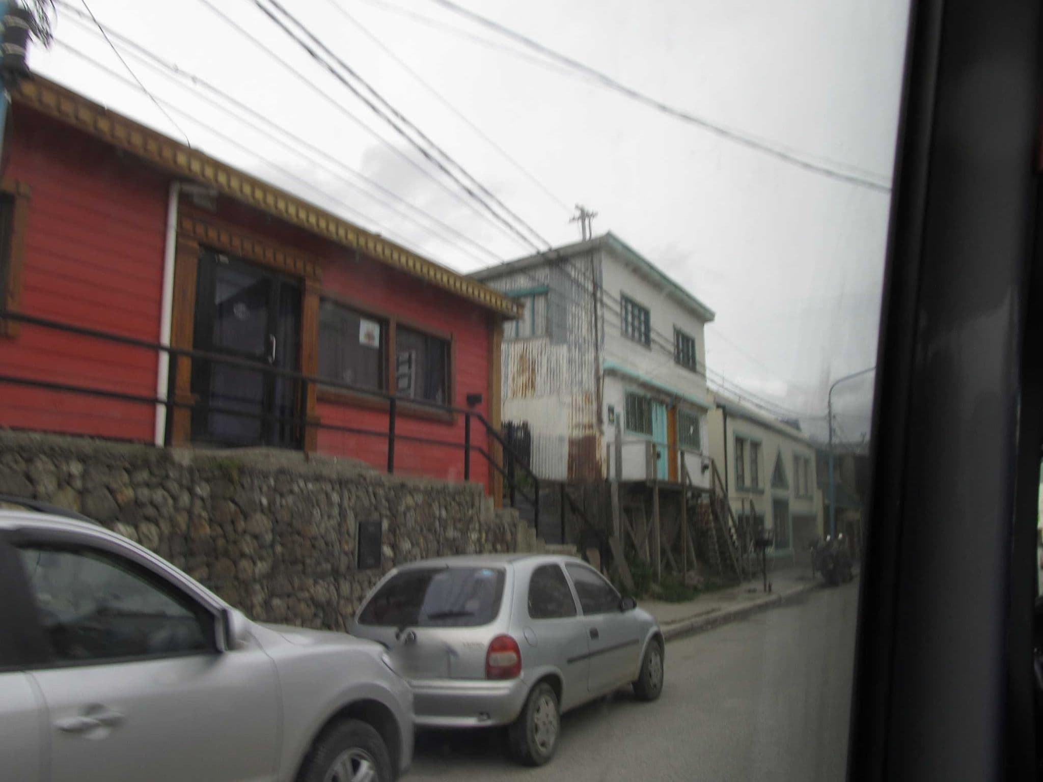 Street view near Hostel Los Lupinos, Ushuaia — © sk53 (CC BY-SA · Mapillary)