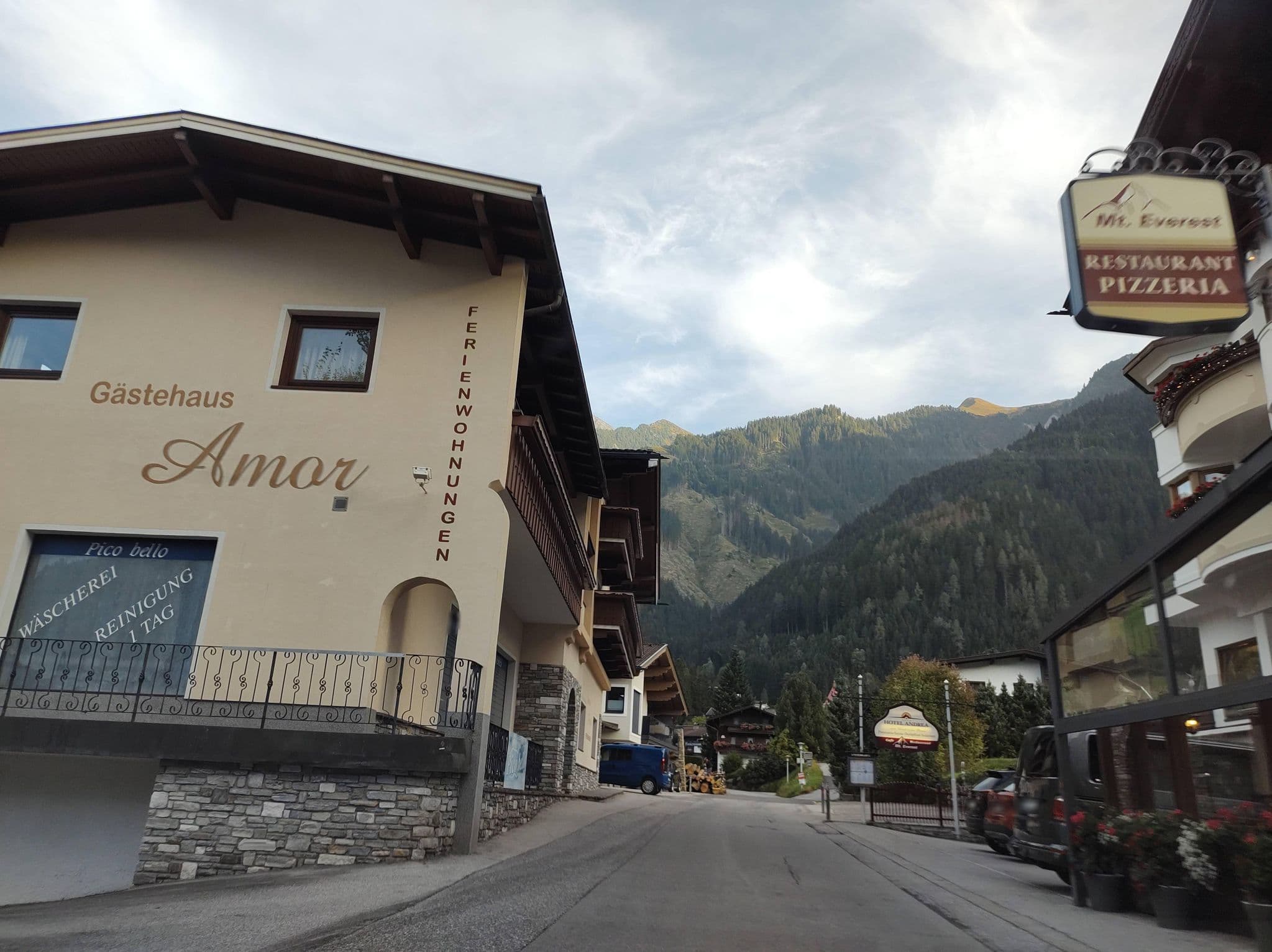 Street view near Hotel Andrea, Mayrhofen — © thetornado76 (CC BY-SA · Mapillary)