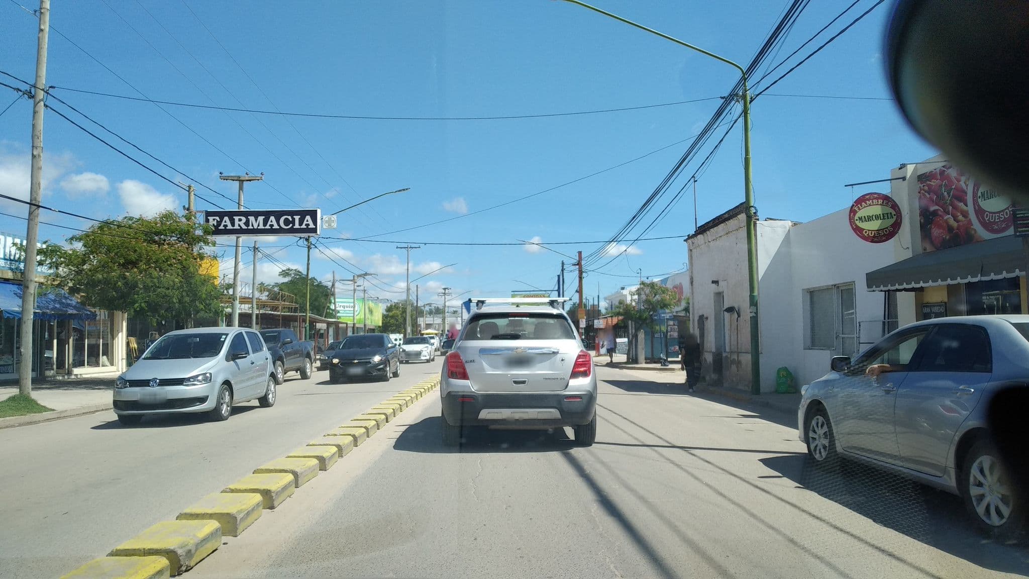 Street view near Los Robles Hotel, Villa Cura Brochero — © nicfer (CC BY-SA · Mapillary)