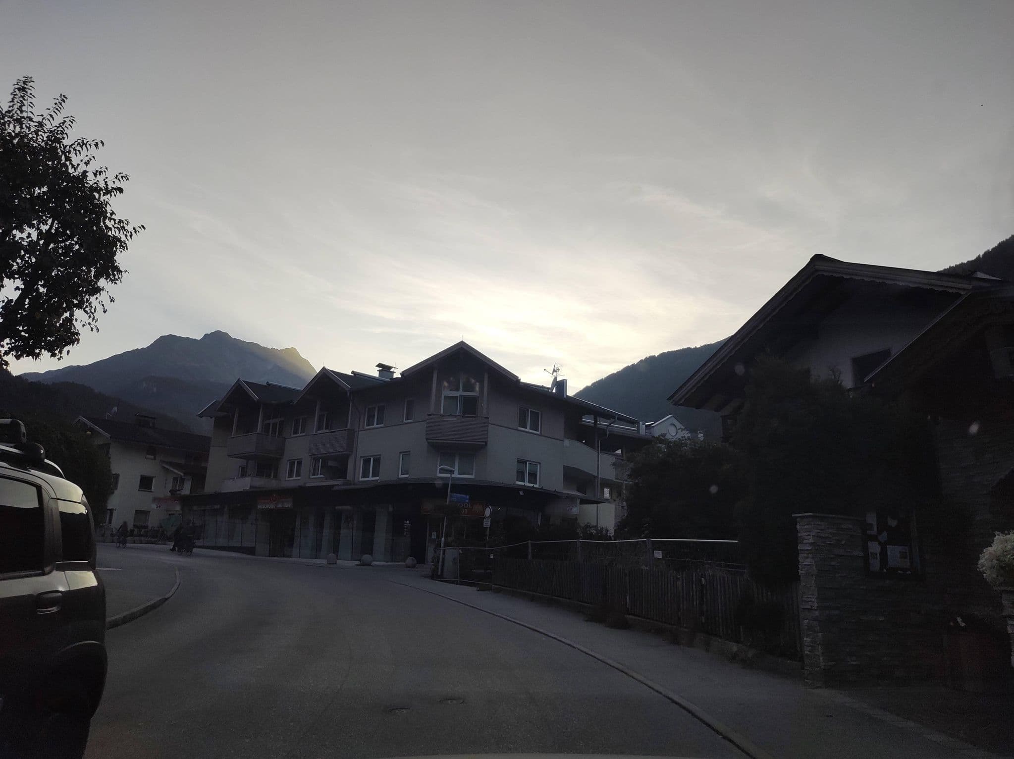 Street view near Hotel Viktoria, Mayrhofen