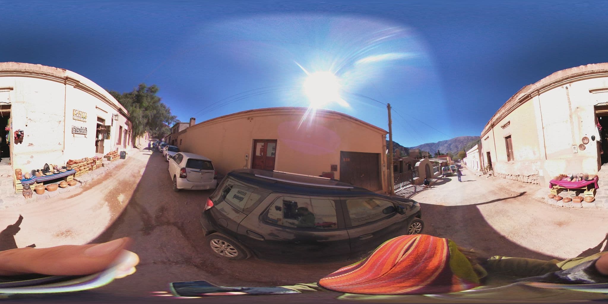 Street view near Hostal La Vicuña, Maimará — © ejegg (CC BY-SA · Mapillary)