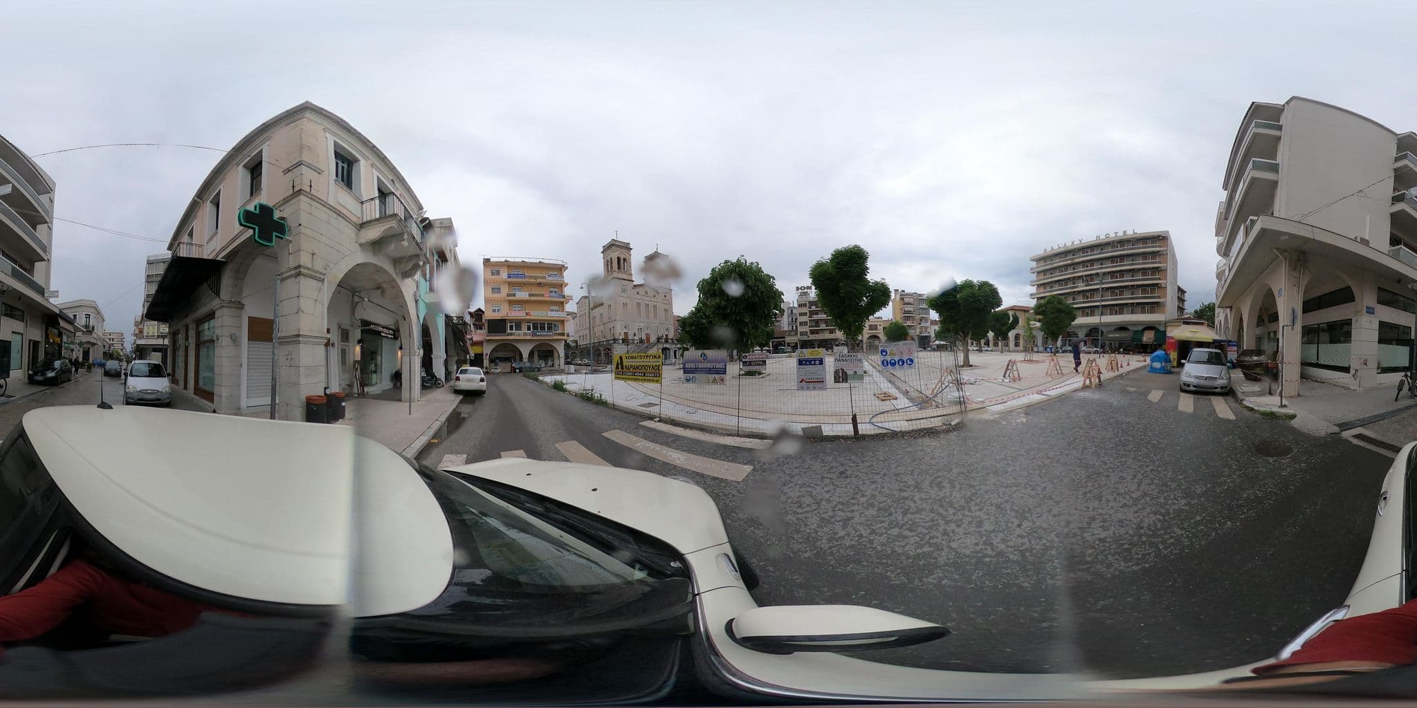 Street view near Galaxy Hotel, Trípoli — © cedionysis (CC BY-SA · Mapillary)