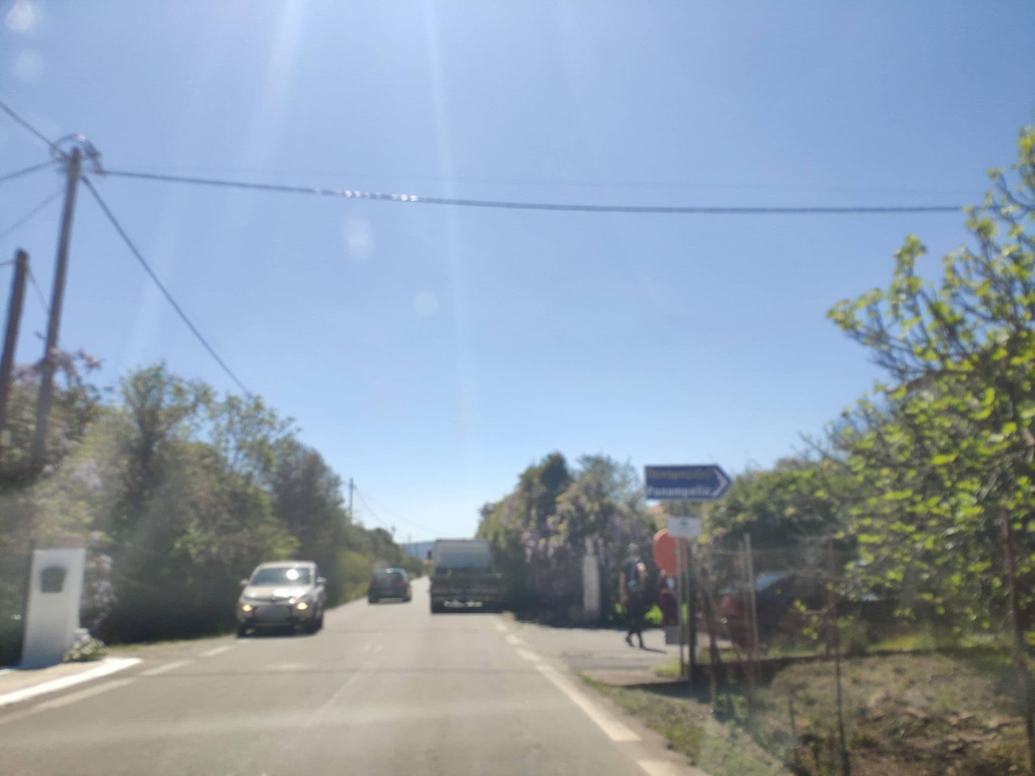 Street view near Villa Natasa, Petalídi — © pppetros (CC BY-SA · Mapillary)
